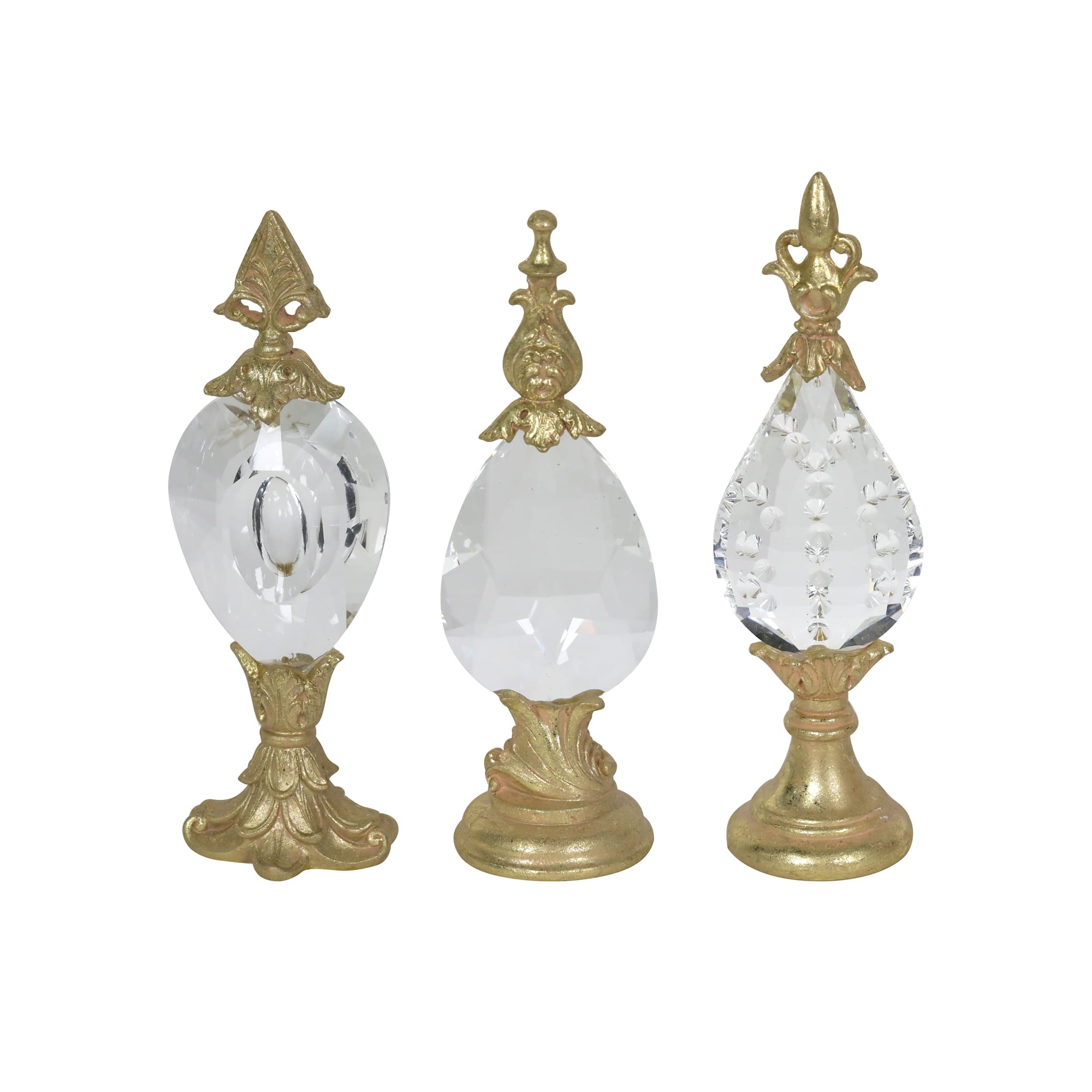 Assorted 7.25" Gold Finial Tabletop Décor, 1pc. by Ashland®